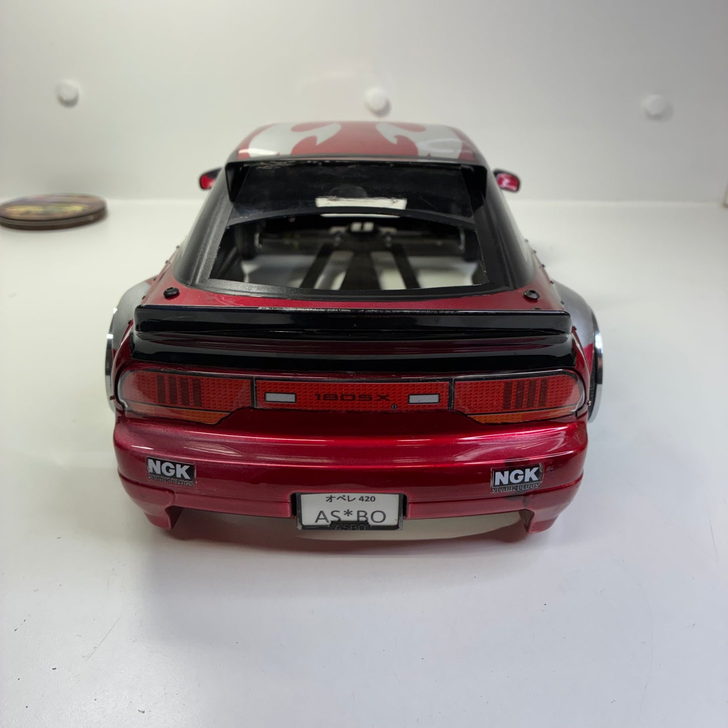 L&L Models Nissan S13 180SX Red Shell