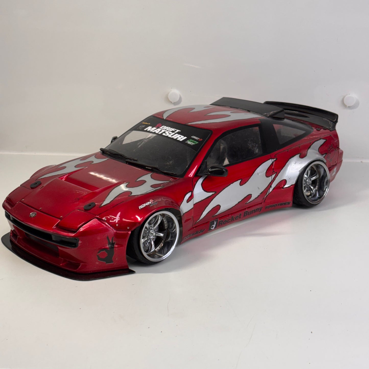 L&L Models Nissan S13 180SX Burgandy Shell