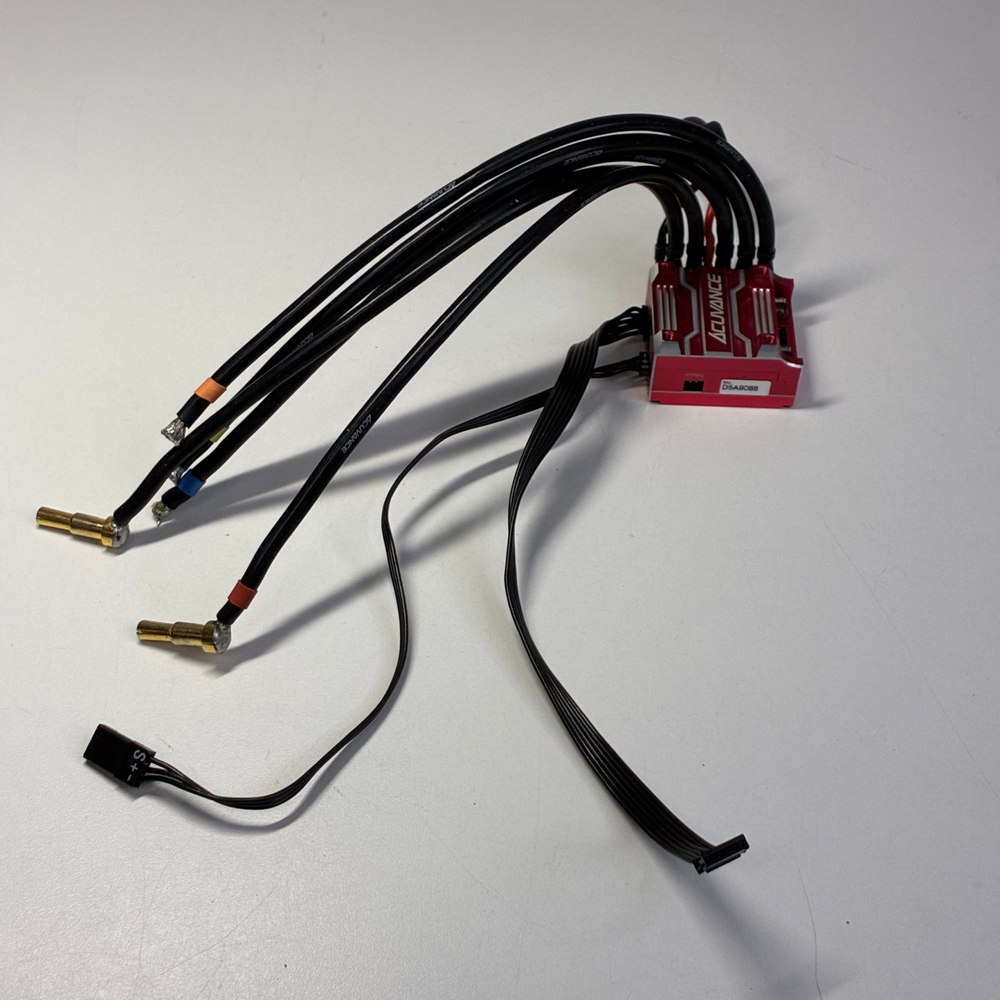 Acuvance XX Red Alloy ESC Brushless With Turbo/Boost