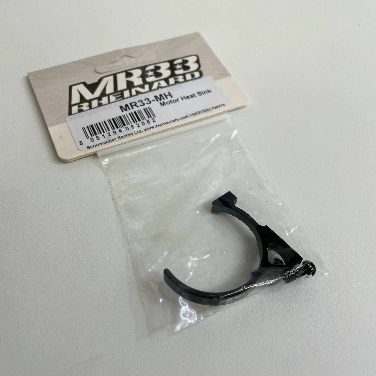 MR33 MH Motor Heat Sink Fan Holder Black Alloy
