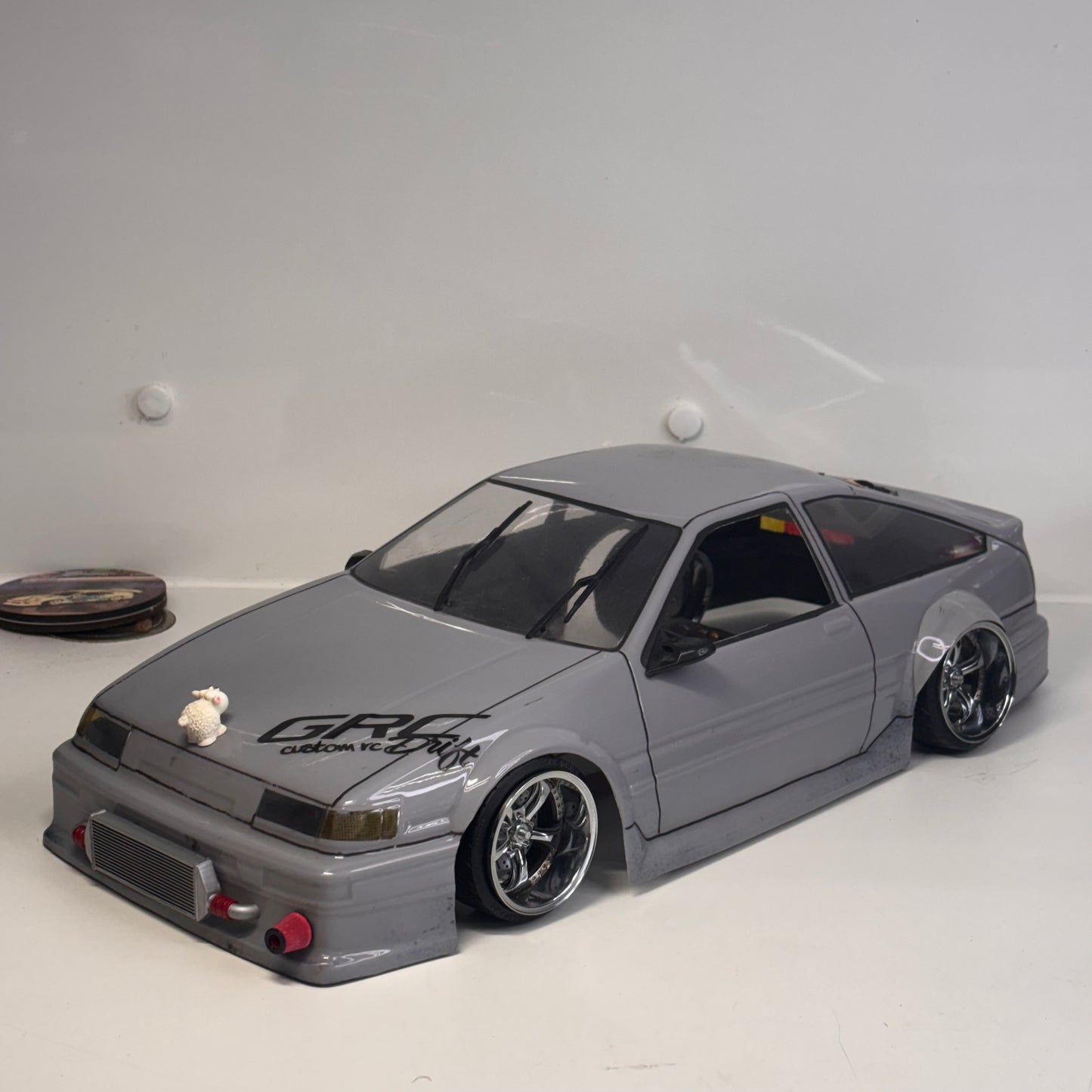 Toyota AE86 Grey Bodyshell Shell