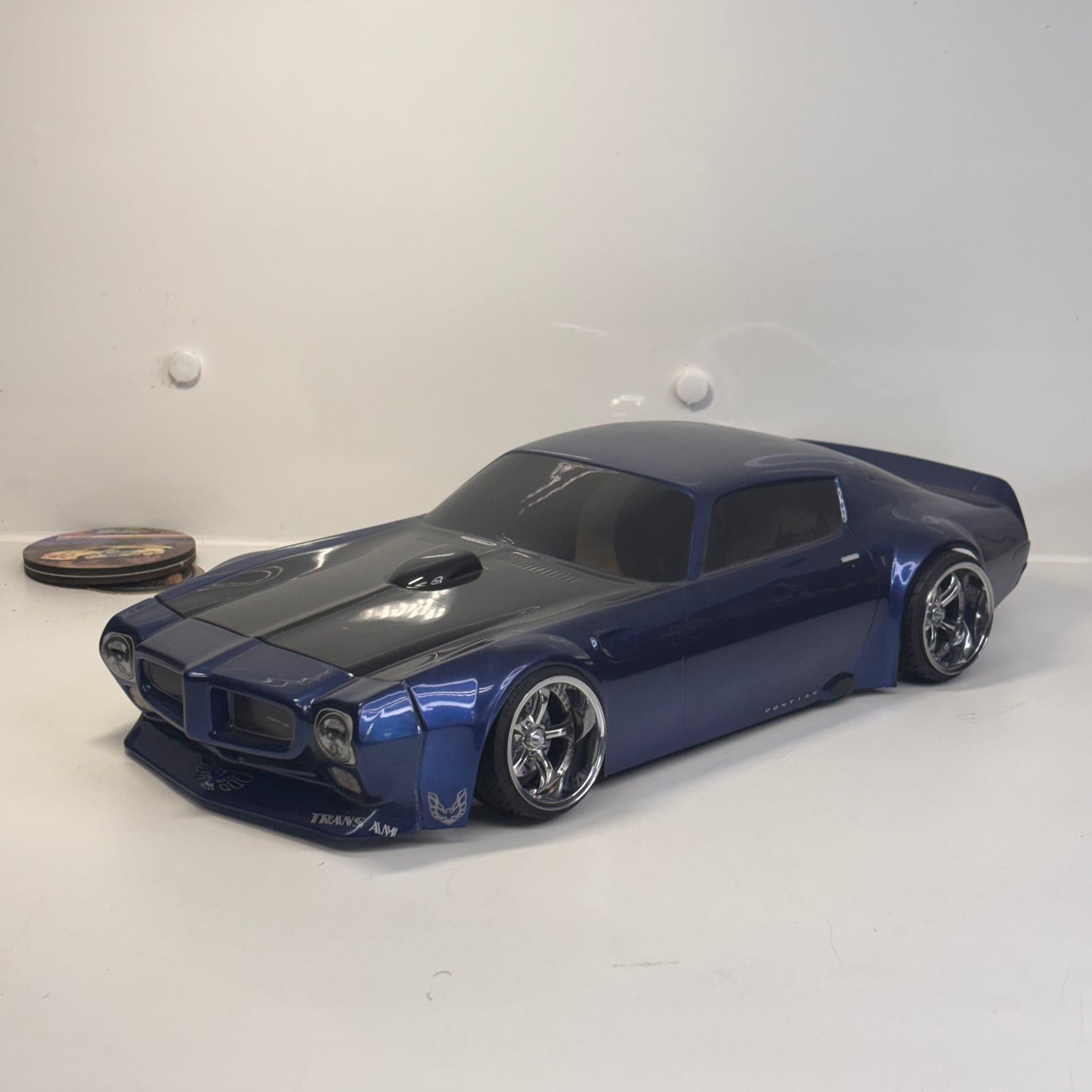Blue/Black Pontiac Shell Protoform Transam Firebird