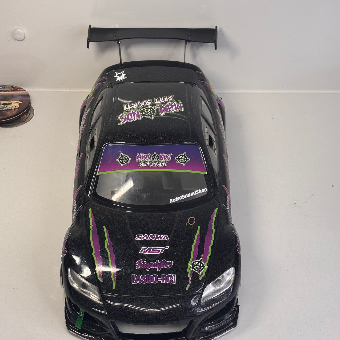 Mazda RX8 Black Midland Drift Shell