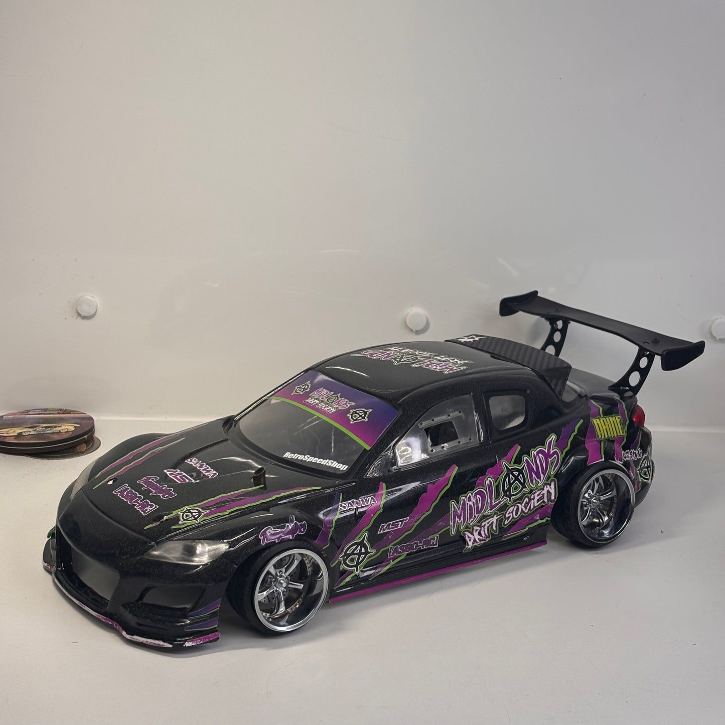 Mazda RX8 Black Midland Drift Shell