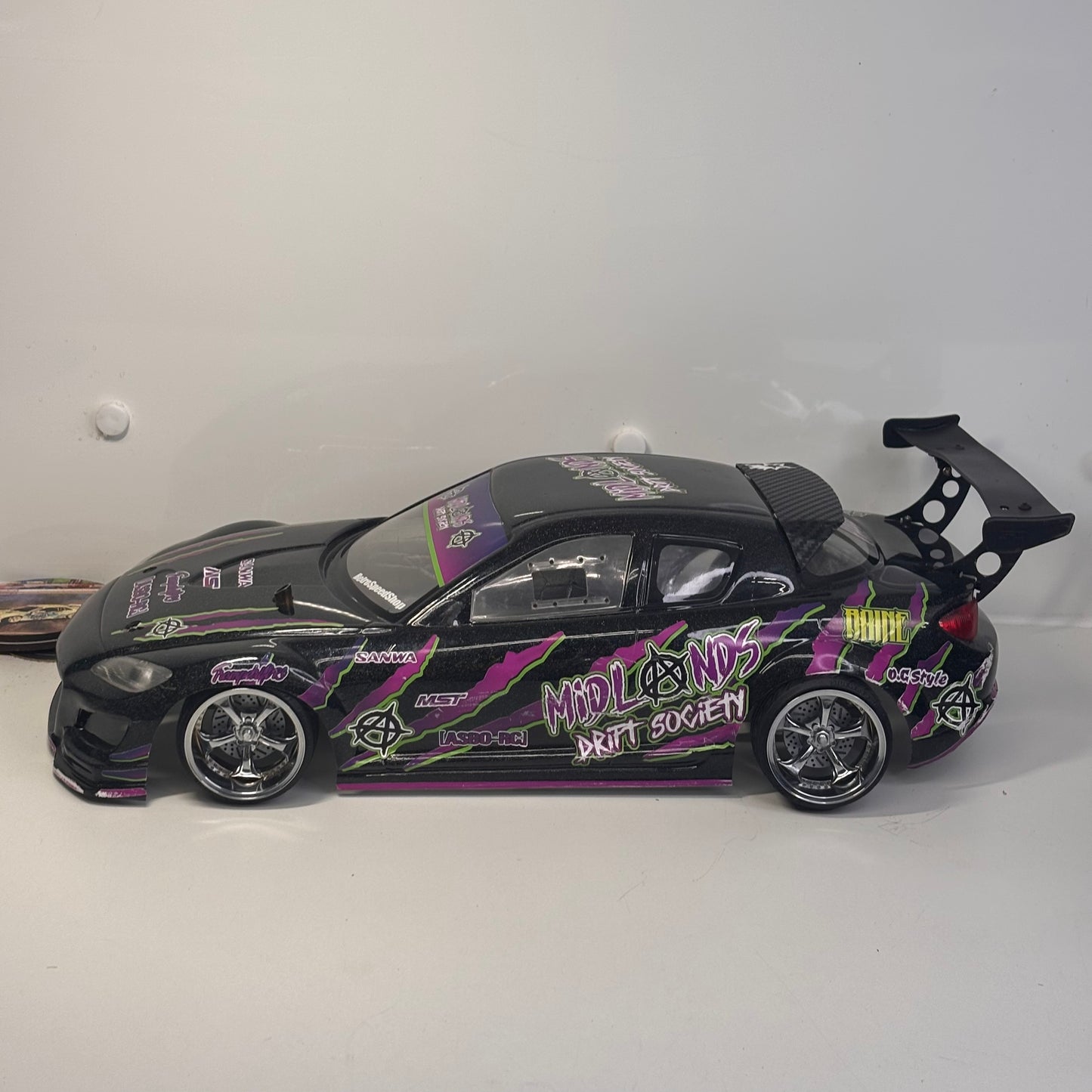 Mazda RX8 Black Midland Drift Shell