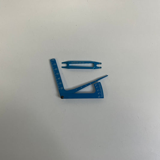 Camber Gauge Blue Alloy Ball Stud Tool Pair