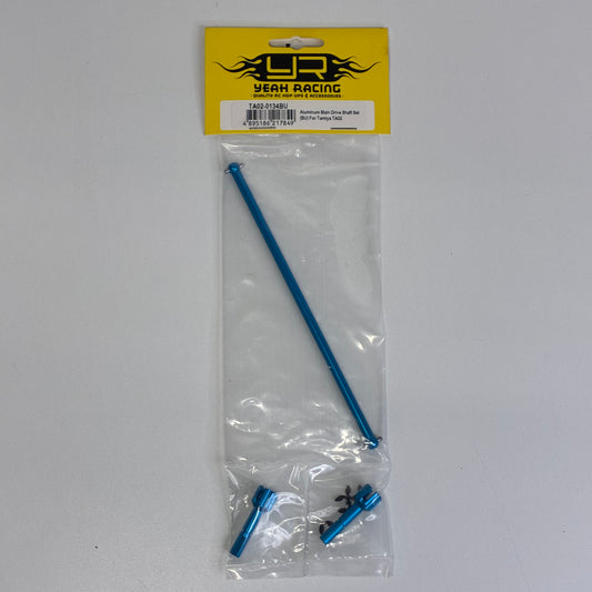 Yeah Racing Aluminium Main Drive Shaft Set Blue TA02