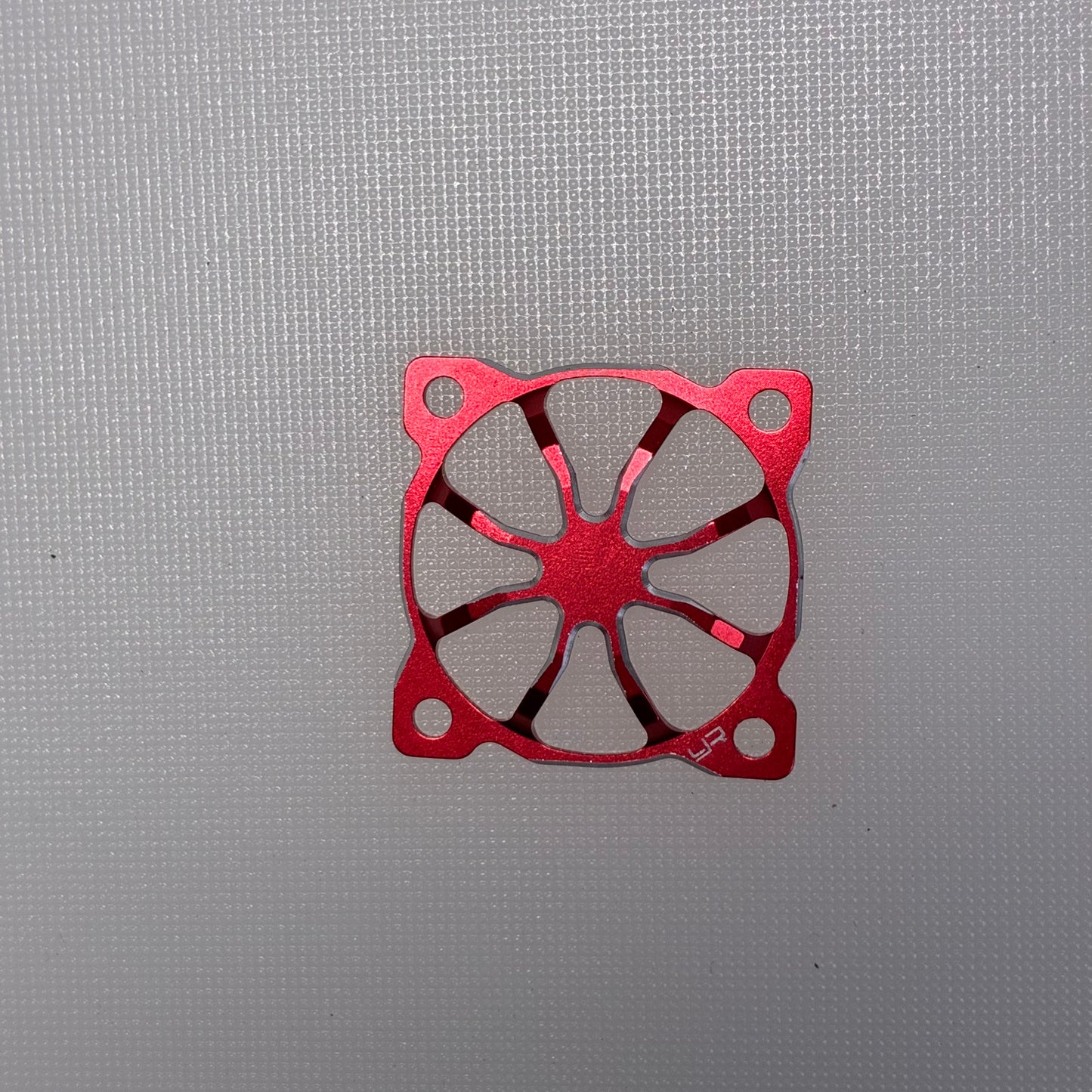 Yeah Racing Red Alloy Fan Cover 40x40