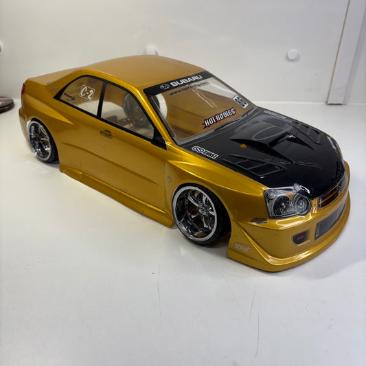 Subaru Impreza Gold Bodyshell HPI