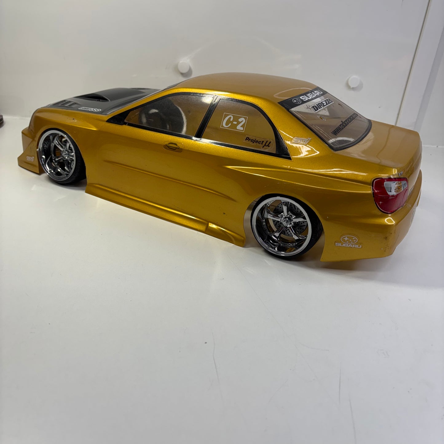 Subaru Impreza Gold Bodyshell HPI