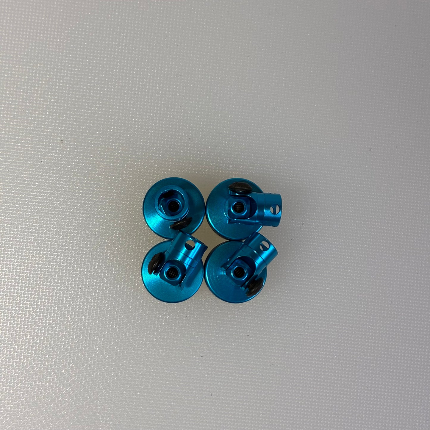 Blue Alloy Magnet Mounts x4