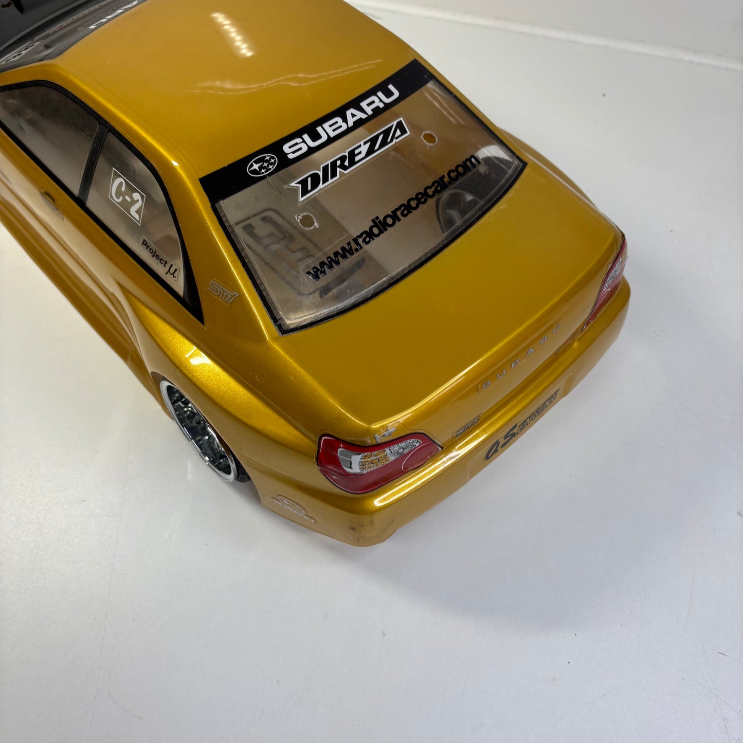 Subaru Impreza Gold Bodyshell HPI