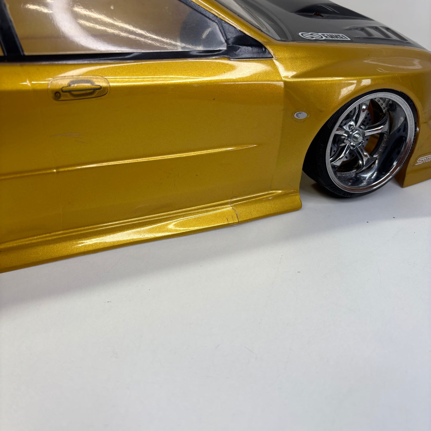 Subaru Impreza Gold Bodyshell HPI