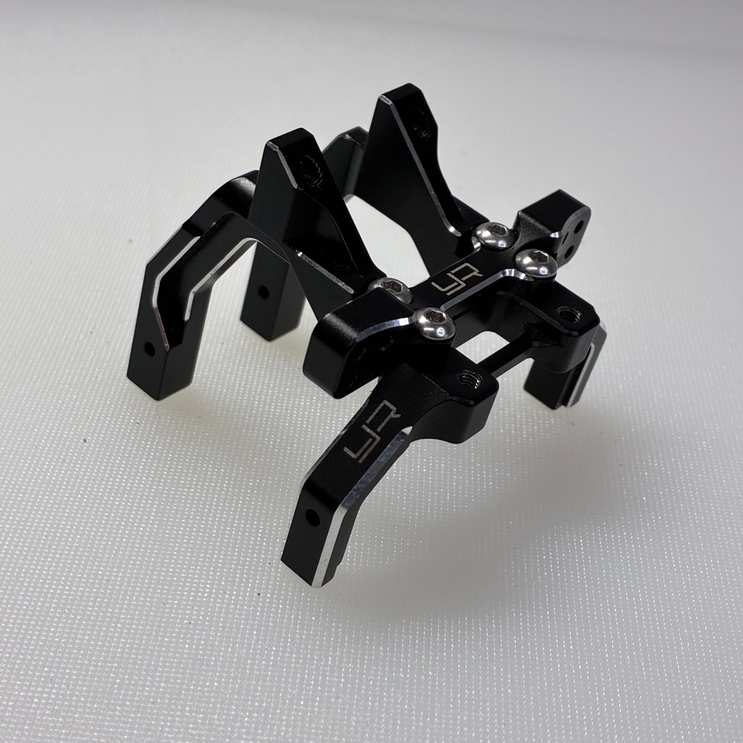 Yeah Racing Front Bulkhead Alloy Black MC1 YD2