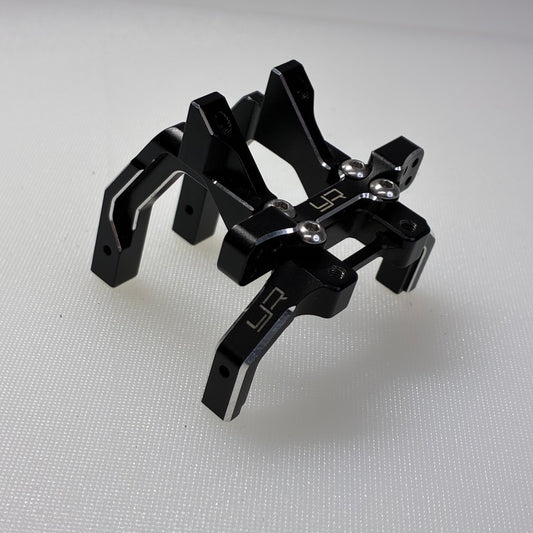 Yeah Racing Front Bulkhead Alloy Black MC1 YD2