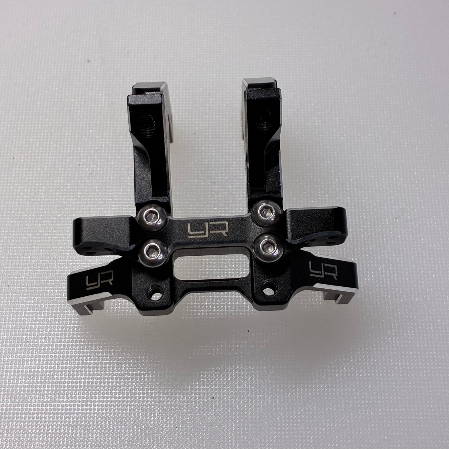 Yeah Racing Front Bulkhead Alloy Black MC1 YD2