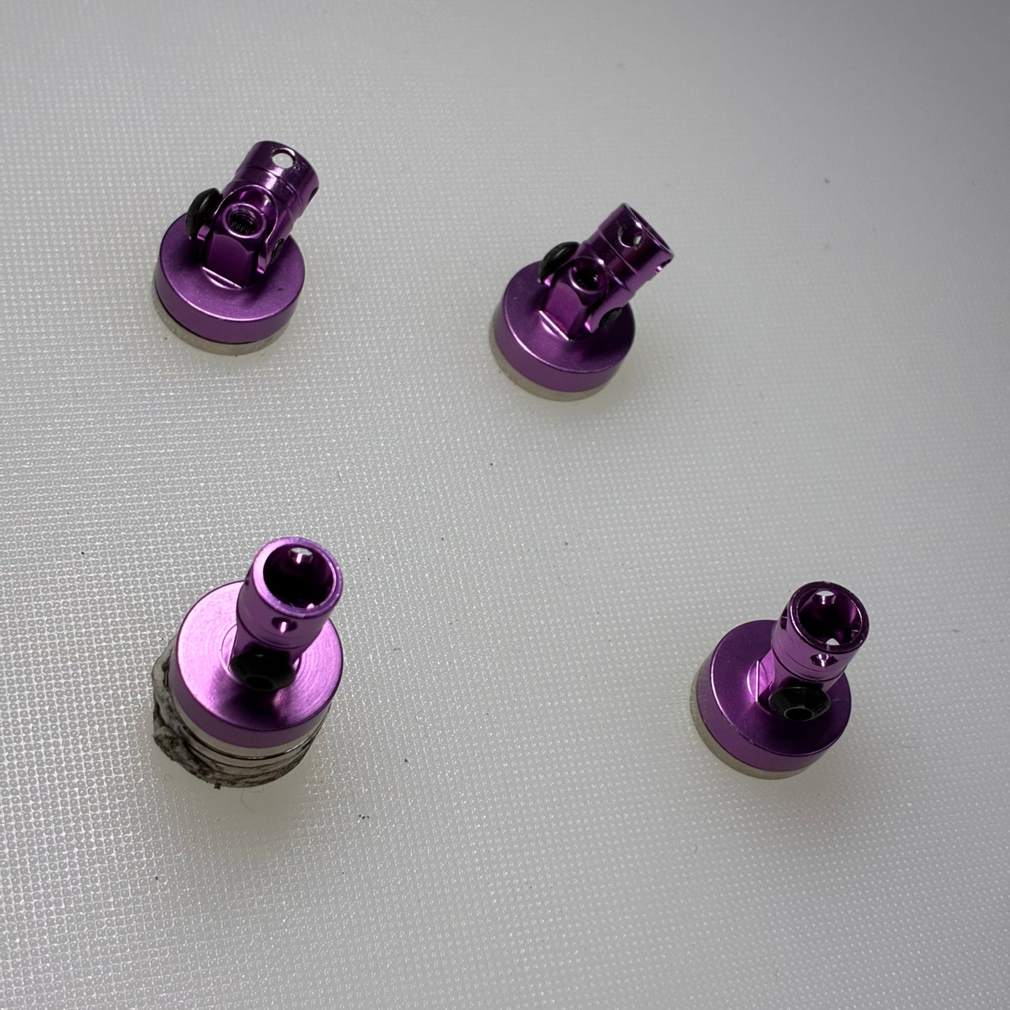 Purple Alloy Magnet Body Mounts
