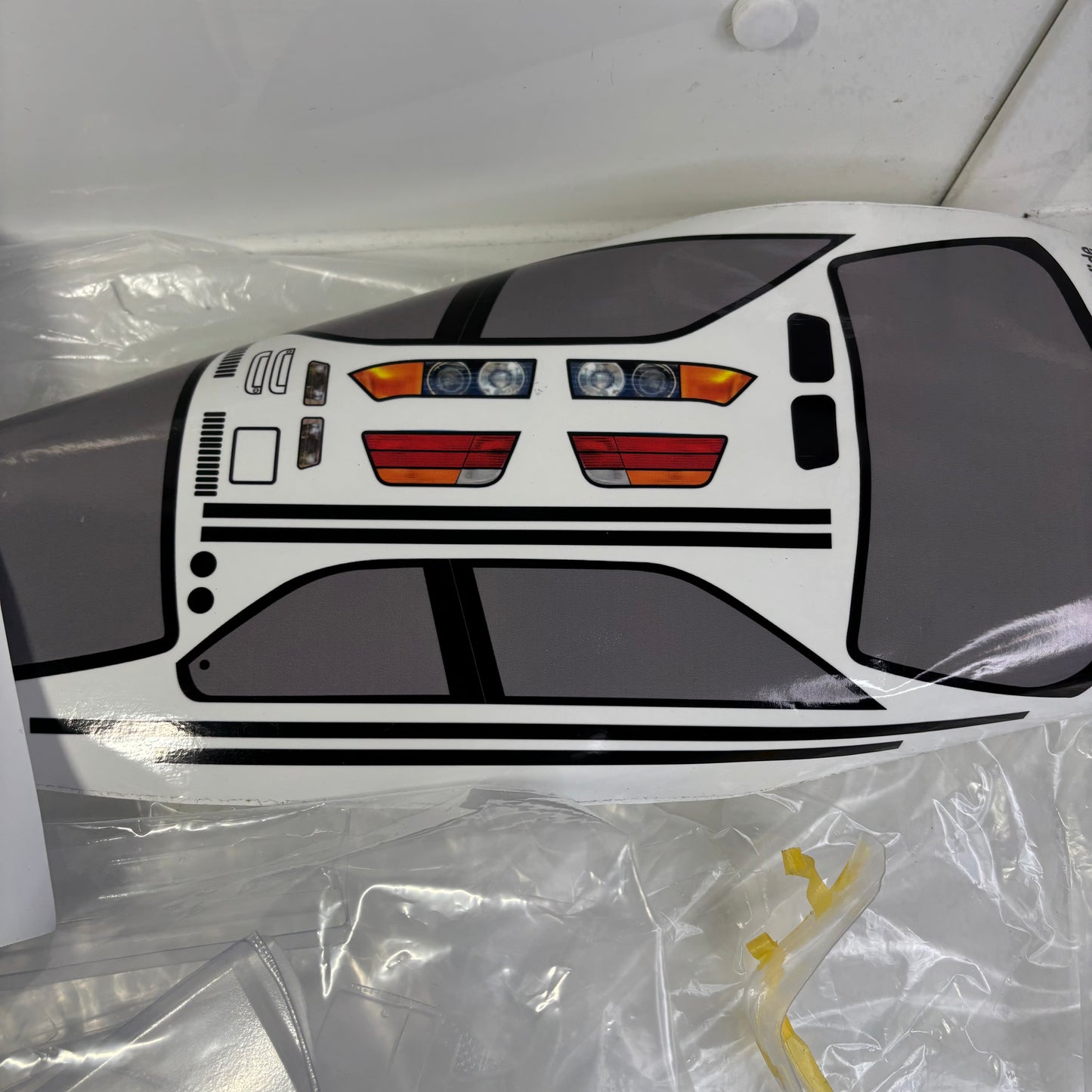 BMW E36 Wide Body Clear Bodyshell Aplastics?