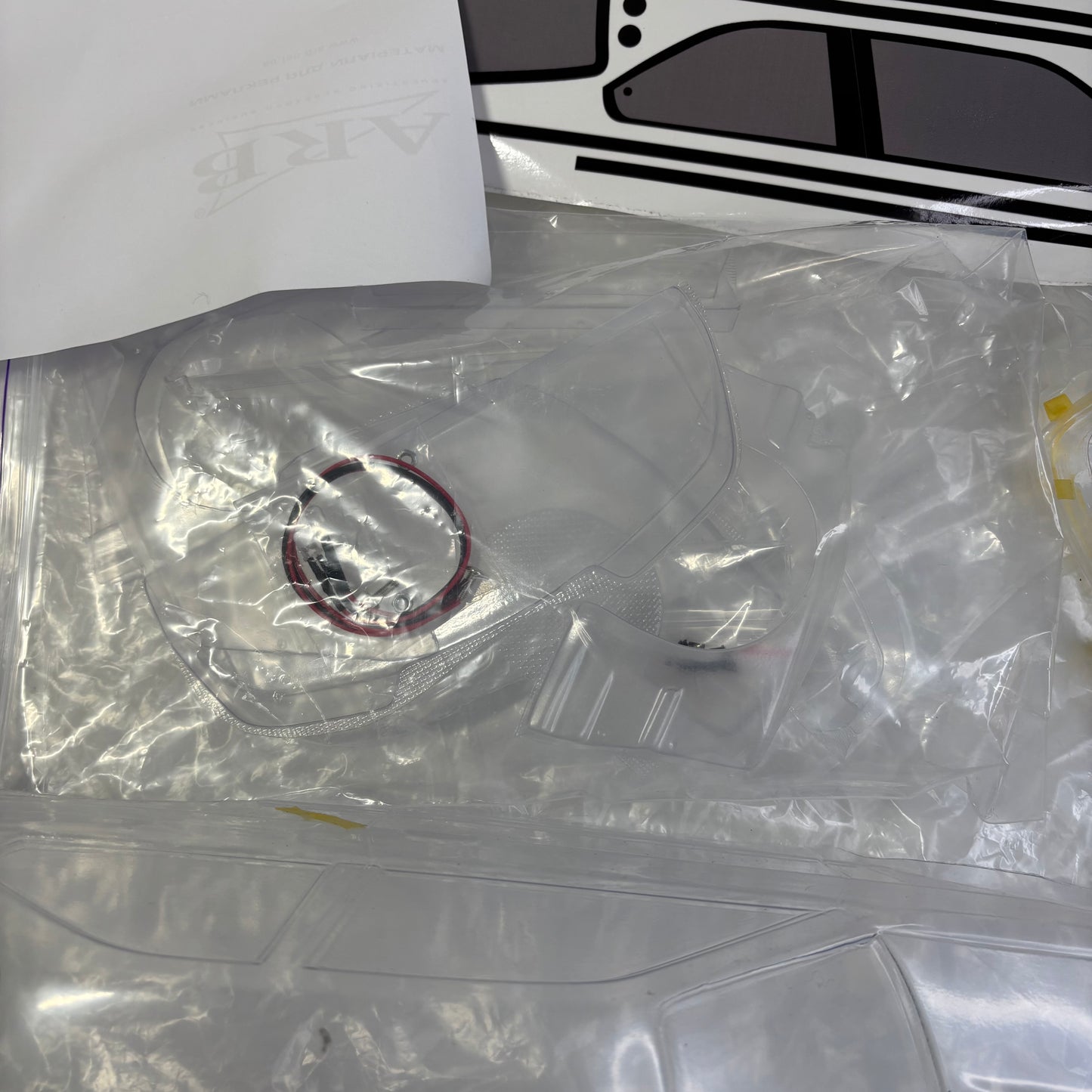 BMW E36 Wide Body Clear Bodyshell Aplastics?