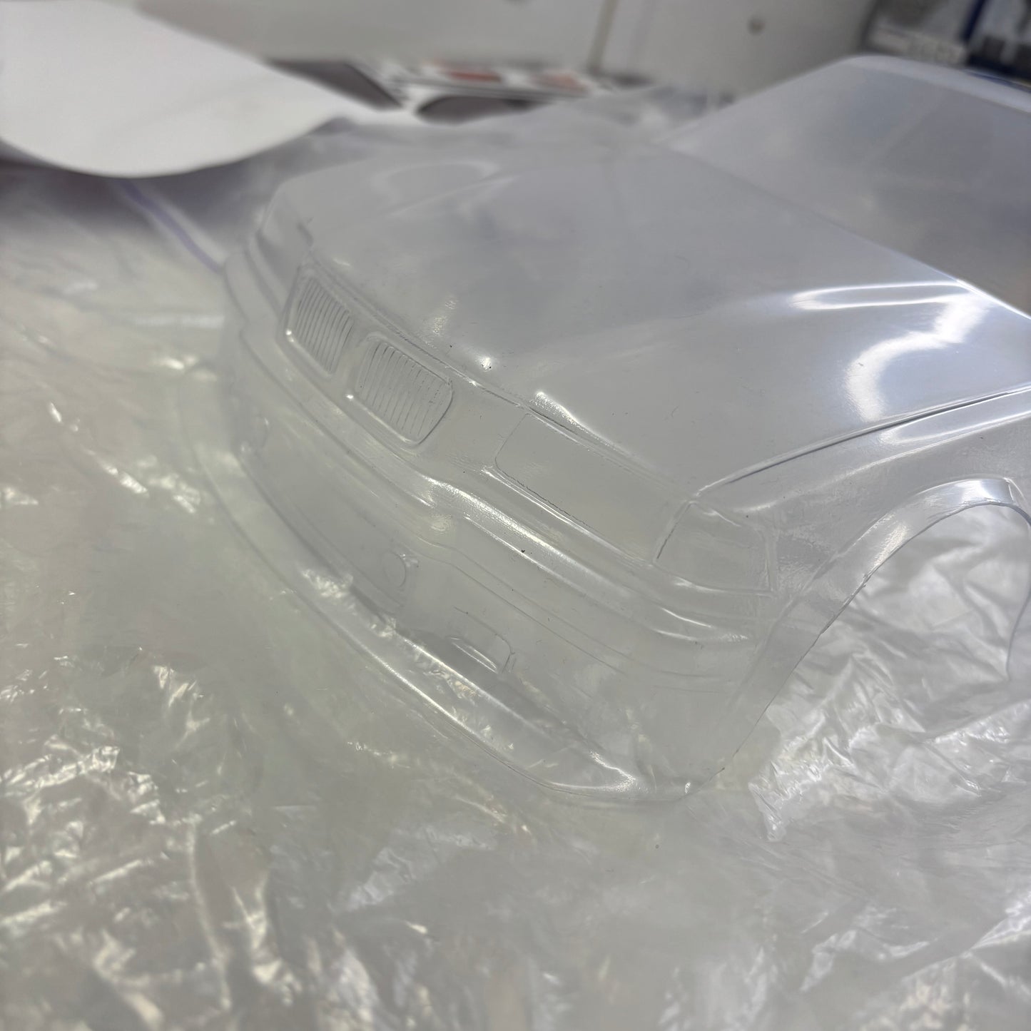BMW E36 Wide Body Clear Bodyshell Aplastics?