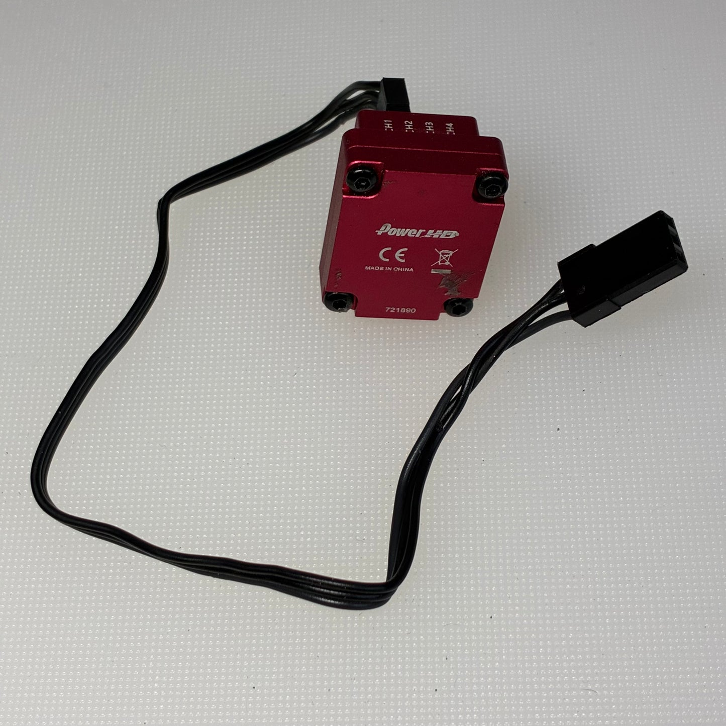 Power HD Smart Gyro G2 Red Alloy