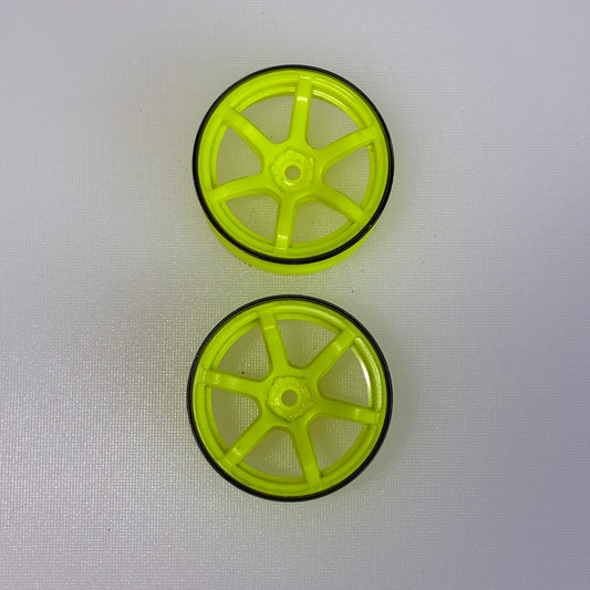 Yokomo Yellow Wheels Offset 6mm