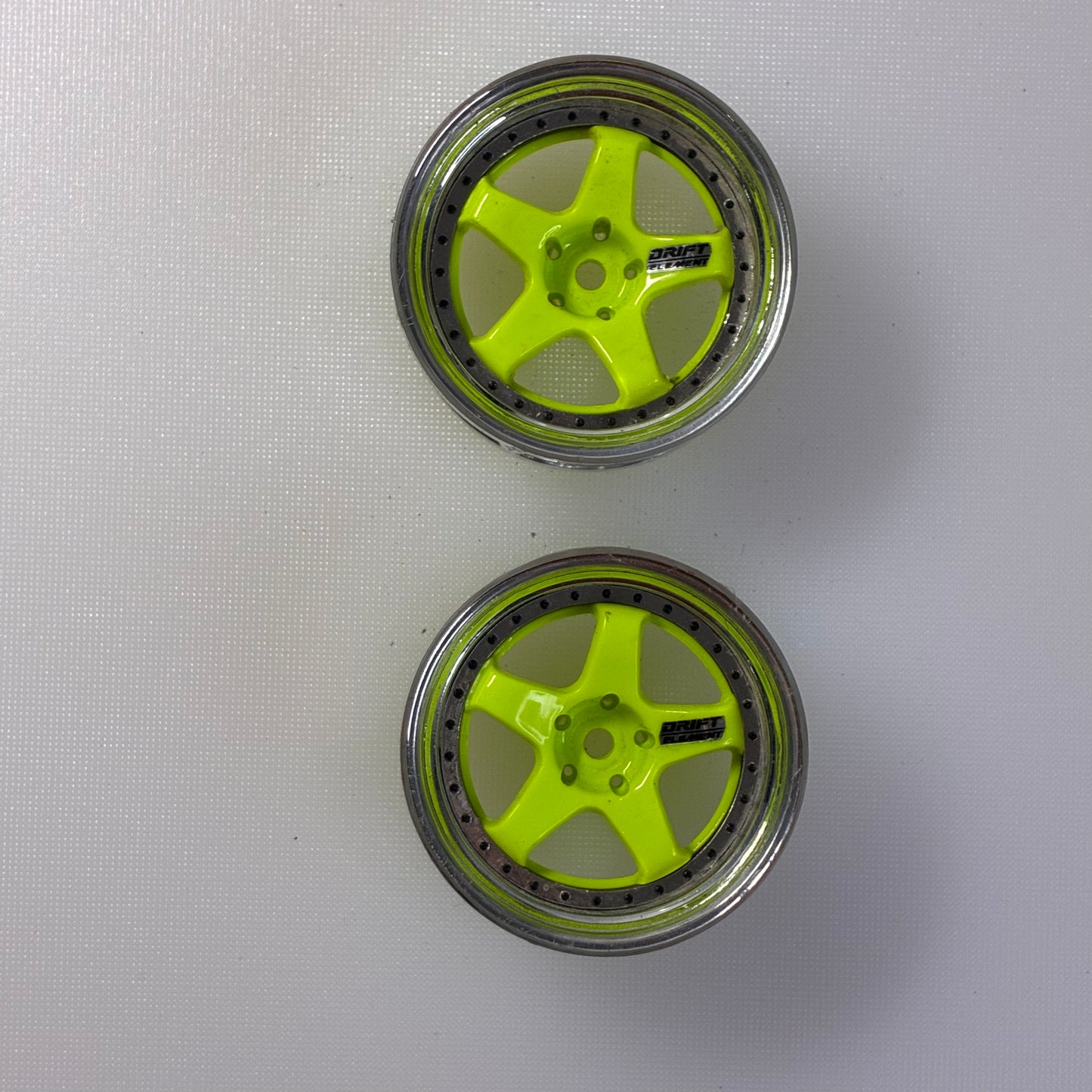 Drift Element Green Wheels Adjustable Offset
