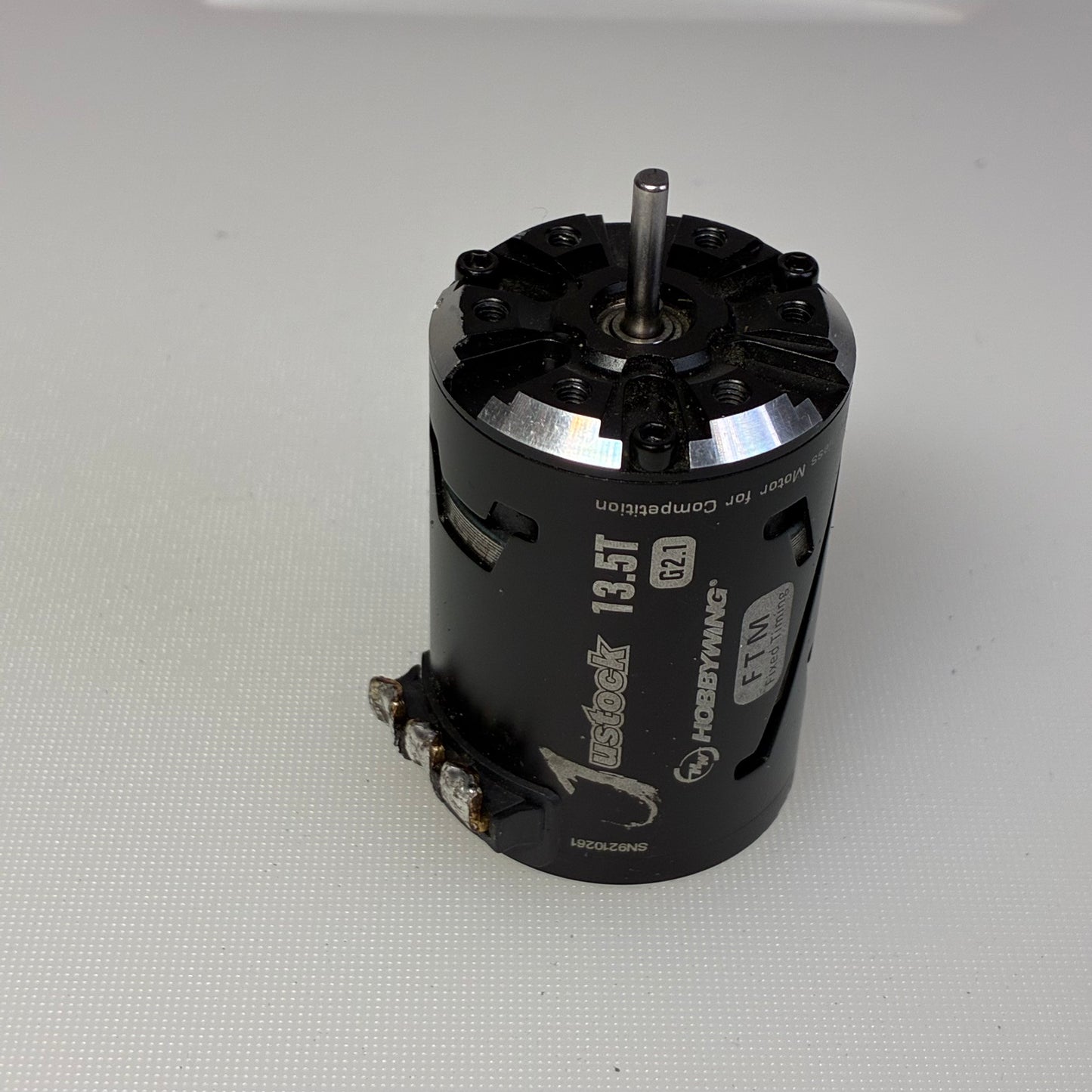 Hobbywing Sensored Brushless Motor For Competition Justock 13.5T G2.1 FTM Fixed Timing