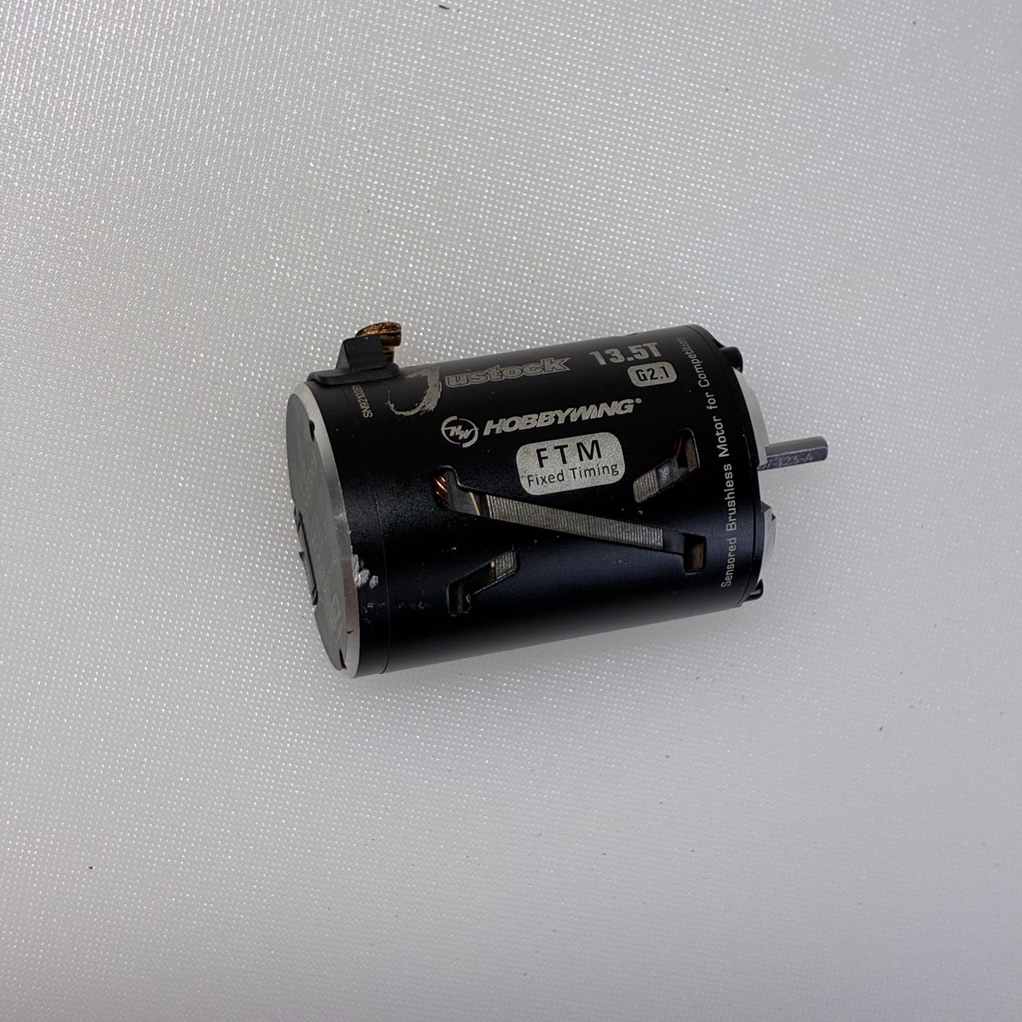Hobbywing Sensored Brushless Motor For Competition Justock 13.5T G2.1 FTM Fixed Timing