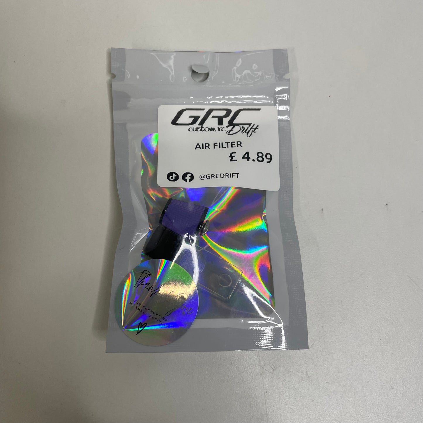 GRC Body Shell Accessories Air Filter All Colours