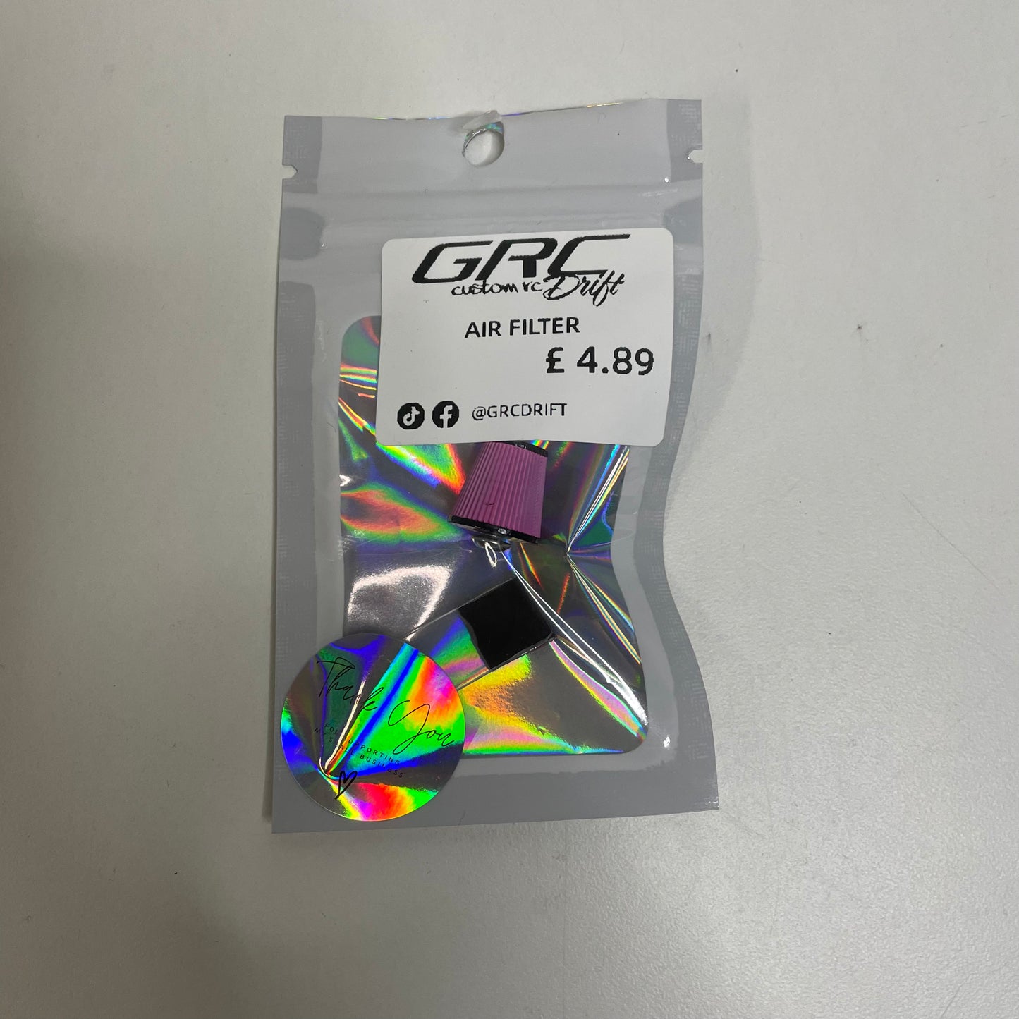 GRC Body Shell Accessories Air Filter All Colours