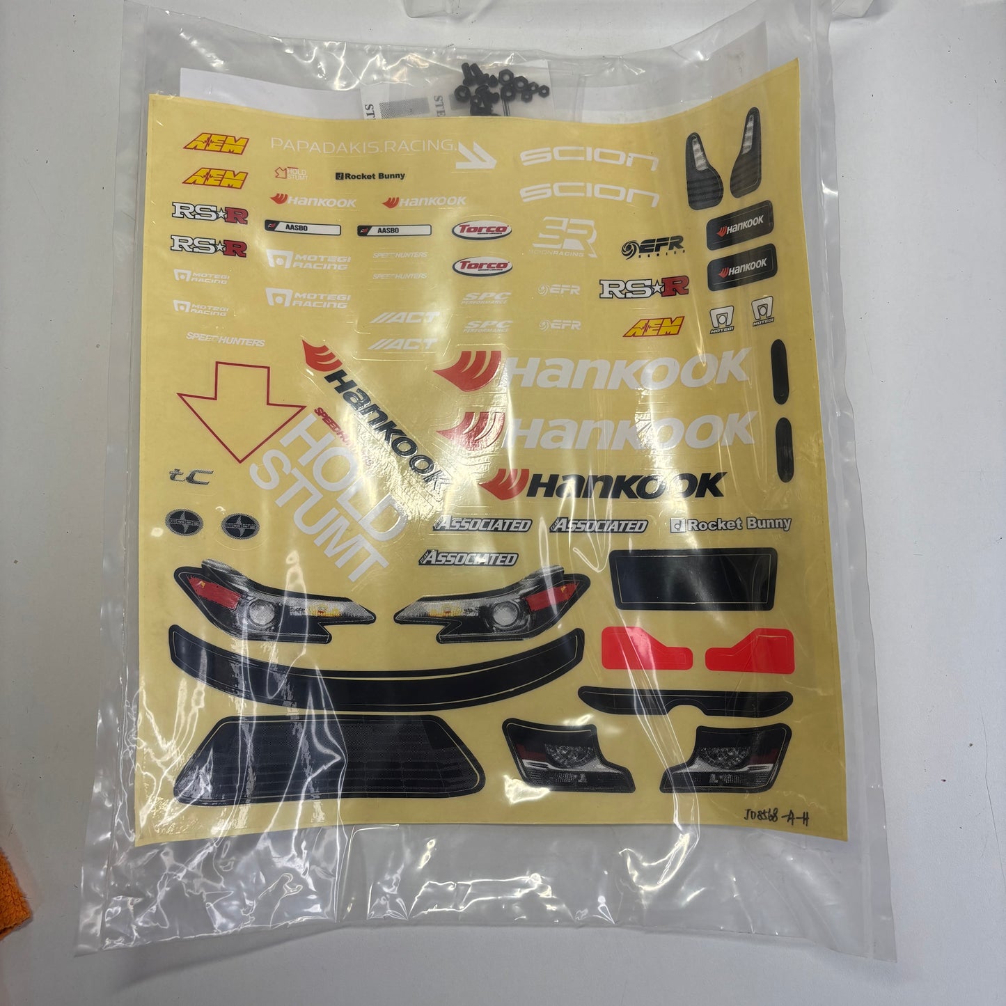 Team Associated Scion TC Clear Cut Bodyshell