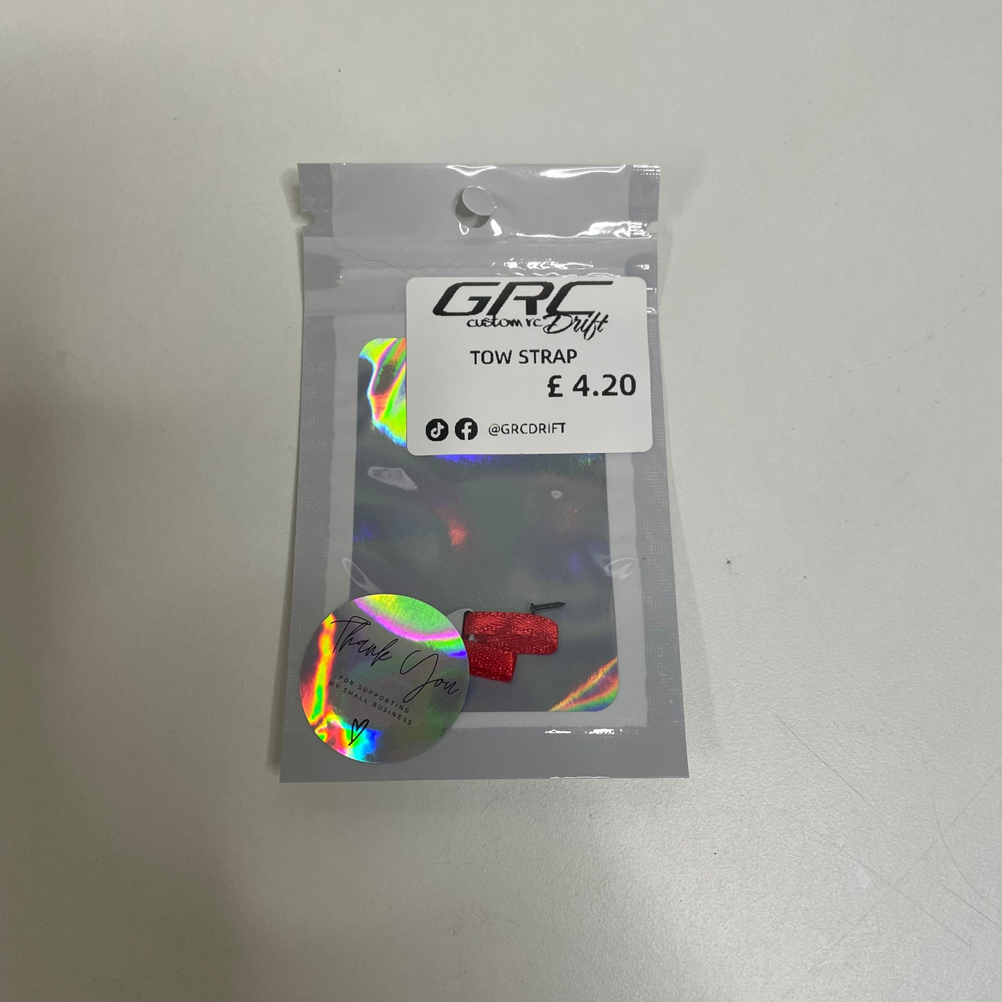 GRC Body Shell Accessories Tow Strap All Colours