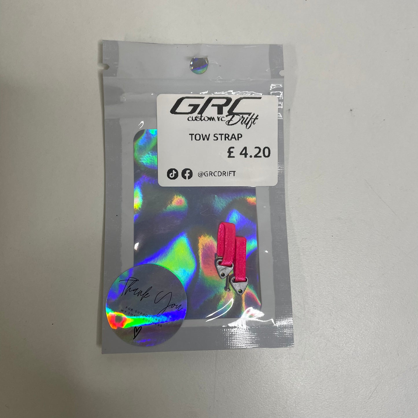 GRC Body Shell Accessories Tow Strap All Colours