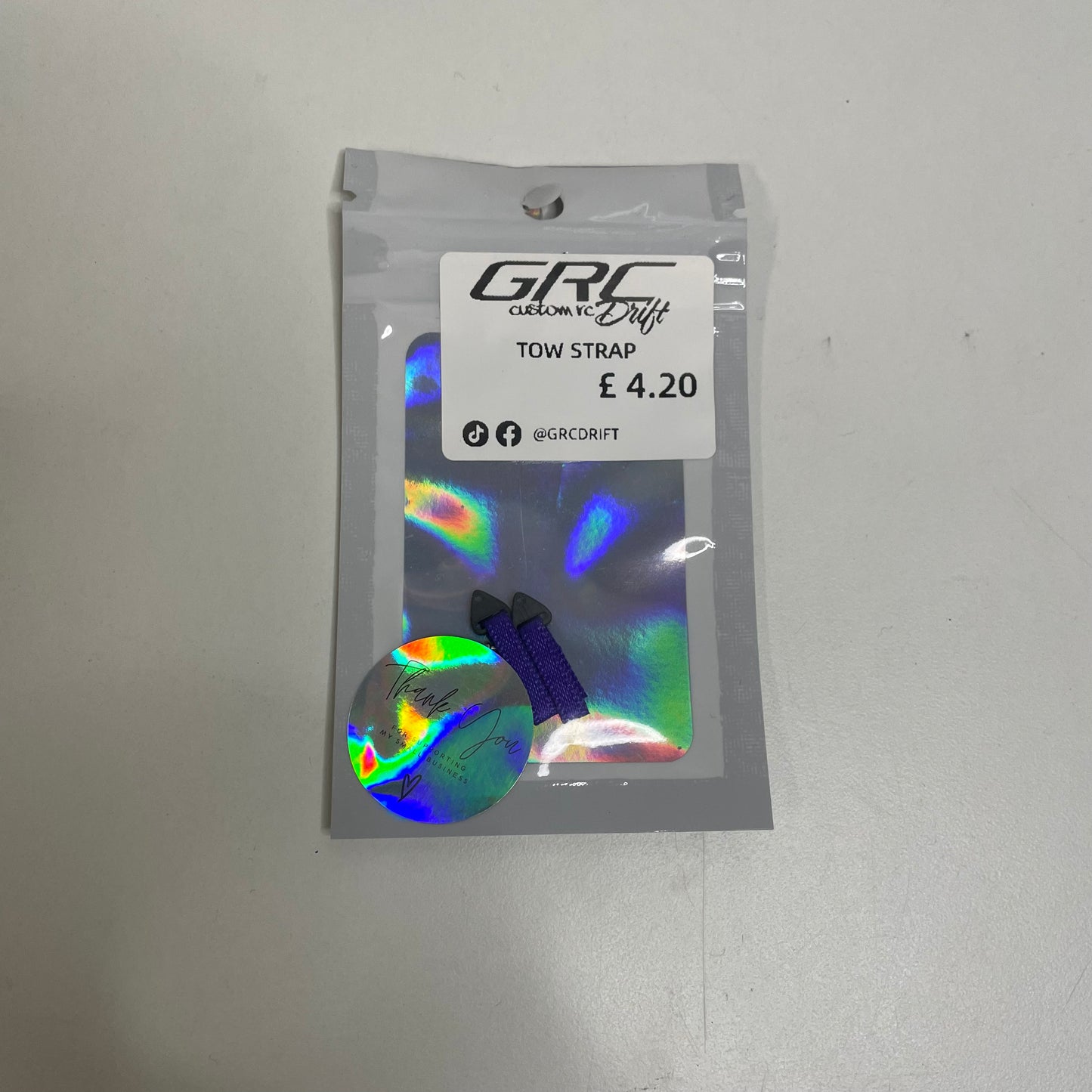 GRC Body Shell Accessories Tow Strap All Colours