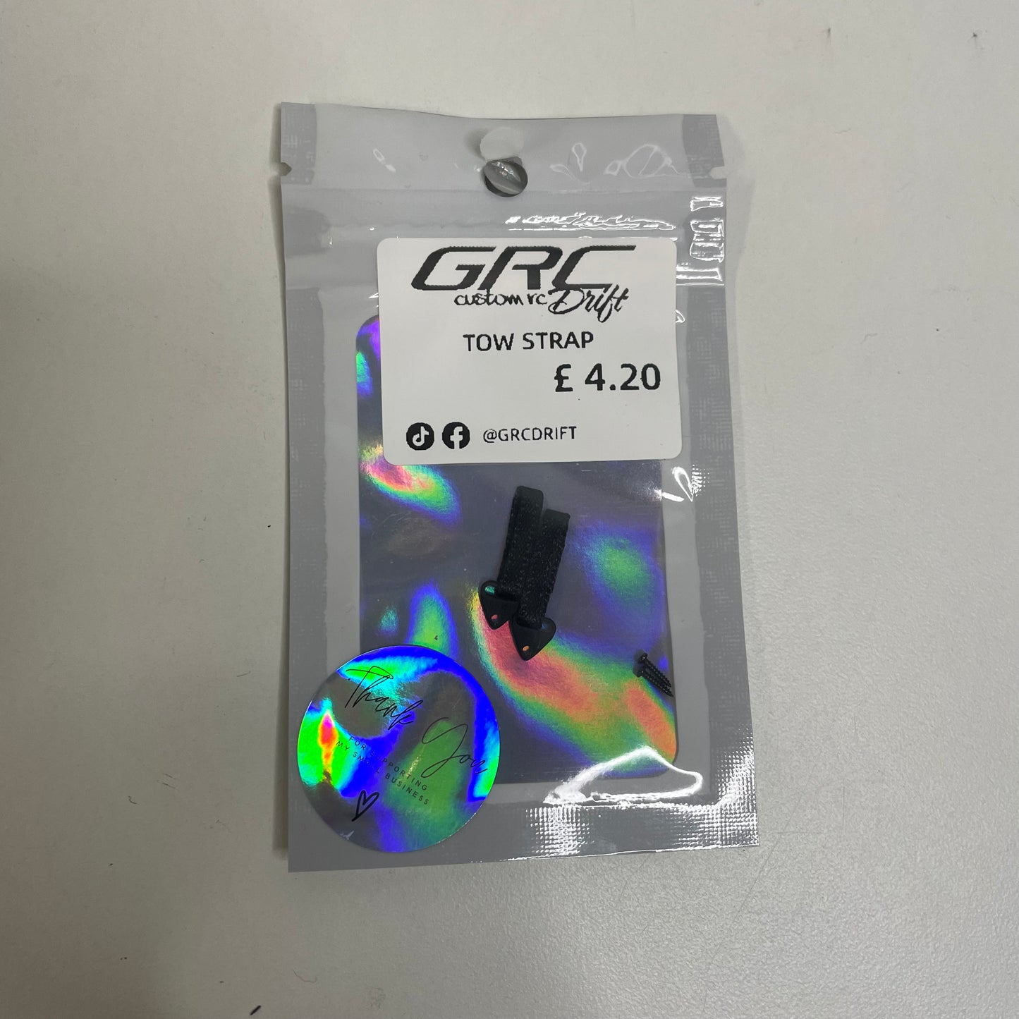 GRC Body Shell Accessories Tow Strap All Colours