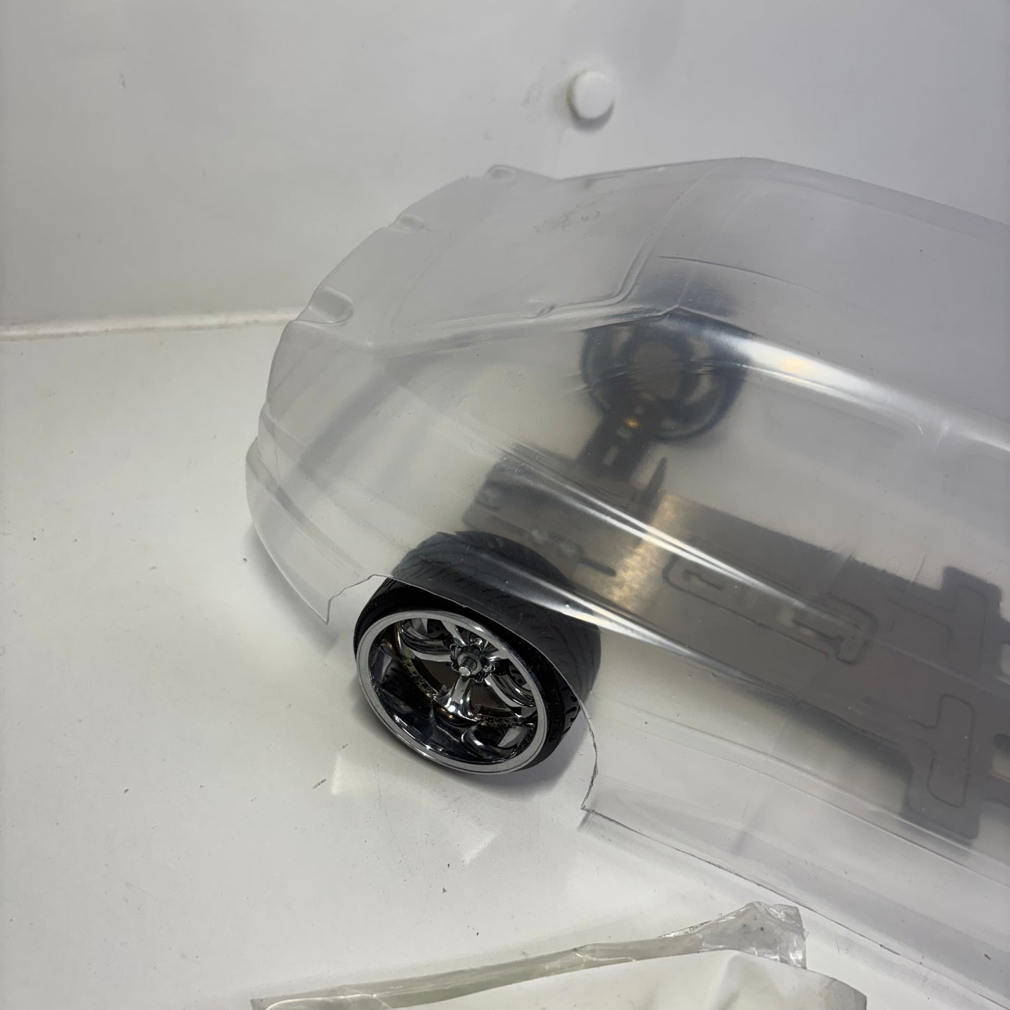 L&L Models Ford Escort Cosworth Clear Bodyshell