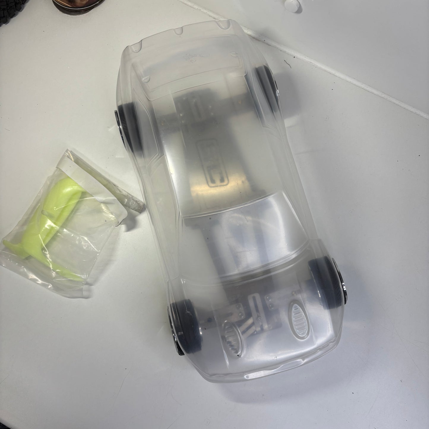 L&L Models Ford Escort Cosworth Clear Bodyshell