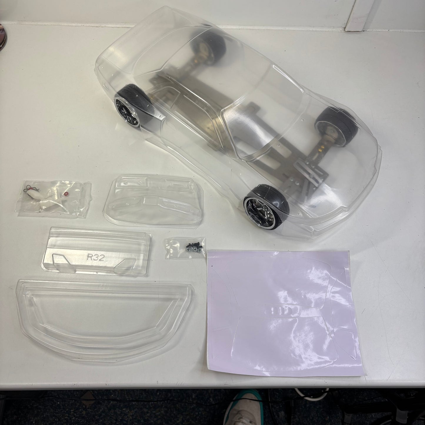 Nissan Skyline R32 Widebody Pandem Clear Bodyshell