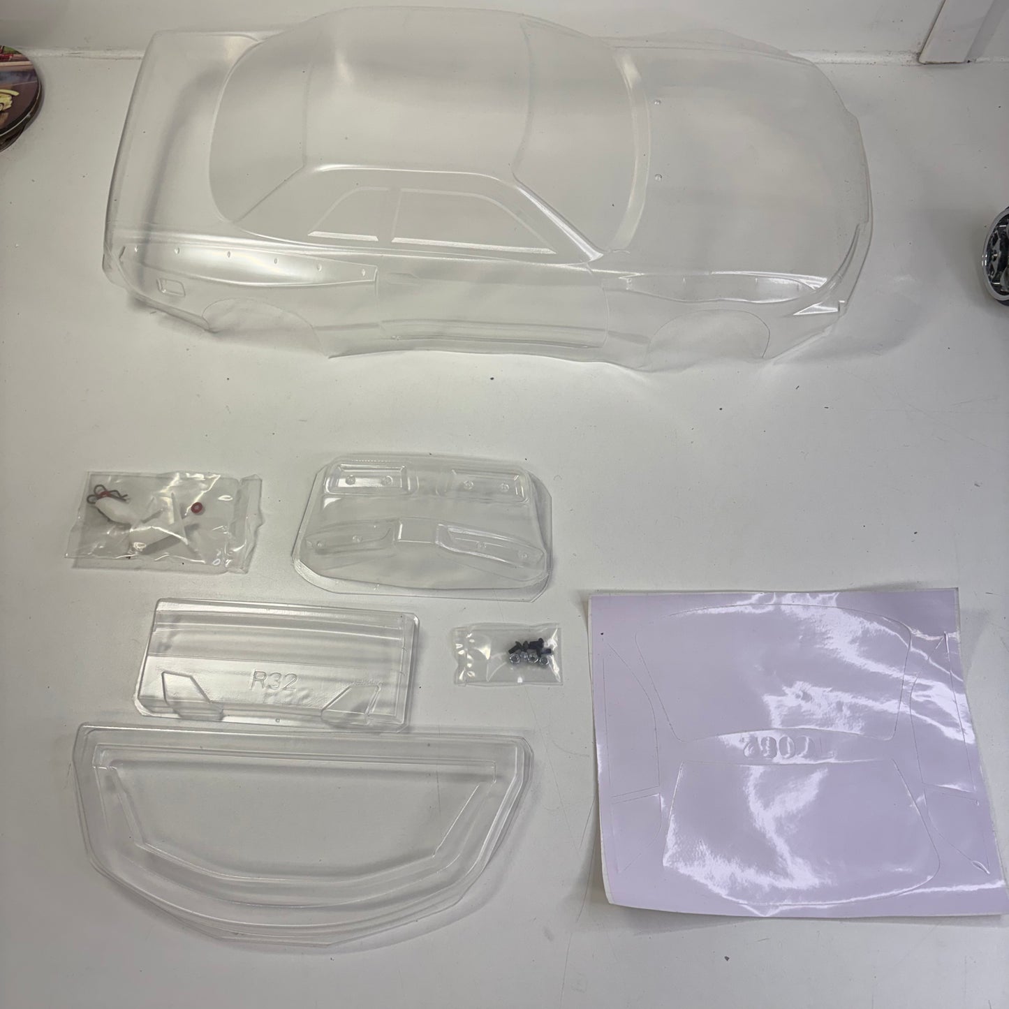Nissan Skyline R32 Widebody Pandem Clear Bodyshell