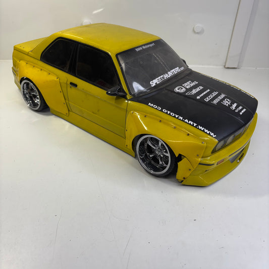 BMW E30 Widebody Bodyshell Pandem Yellow