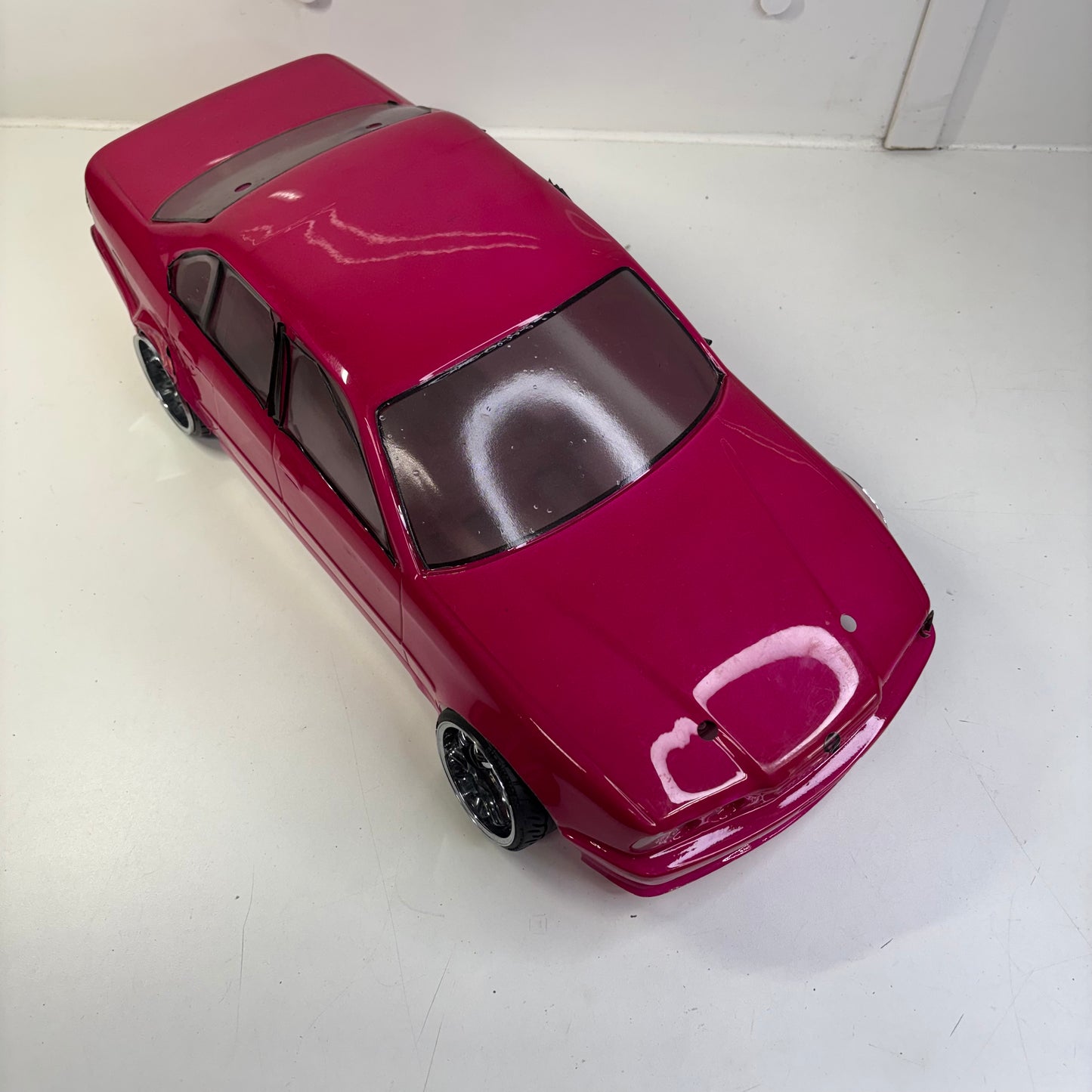 BMW E34 5 Series Pink Bodyshell