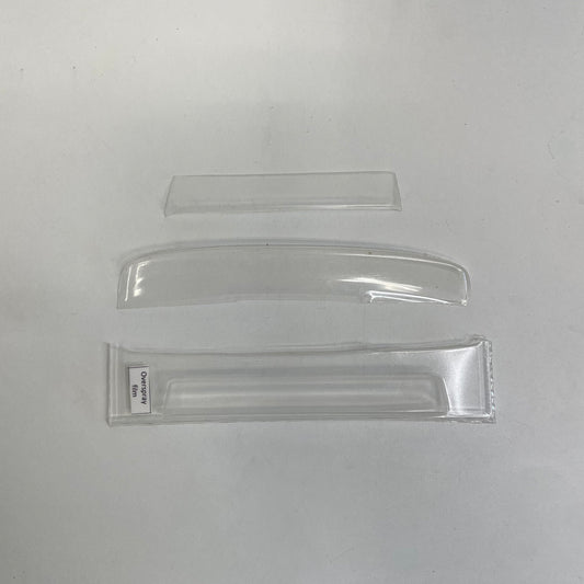 Lexan Clear Window Spoilers Boot Spoiler x3