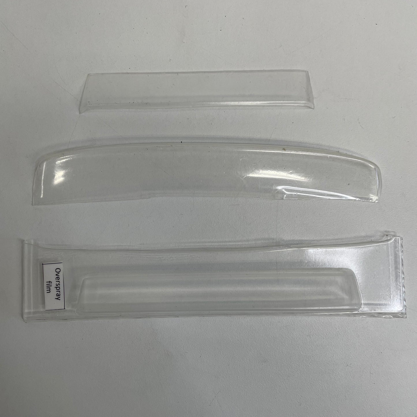 Lexan Clear Window Spoilers Boot Spoiler x3