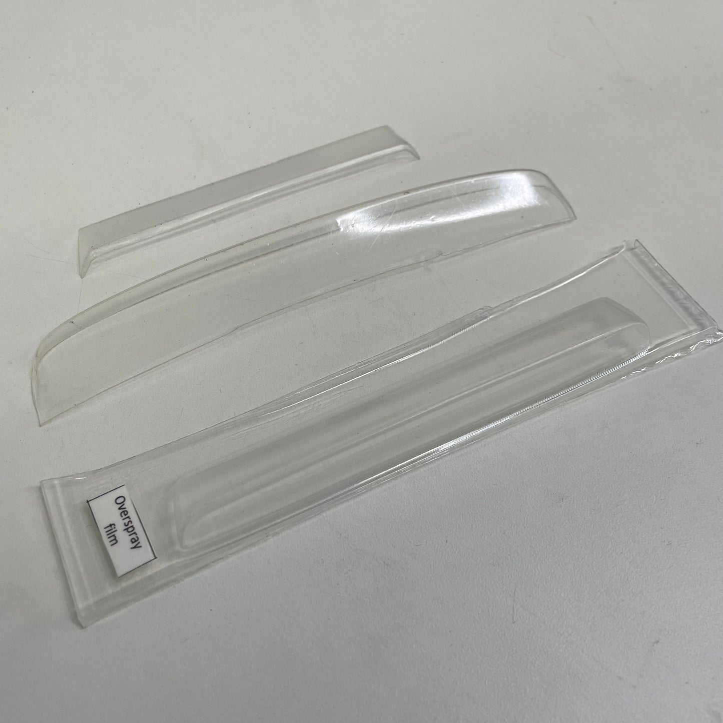 Lexan Clear Window Spoilers Boot Spoiler x3
