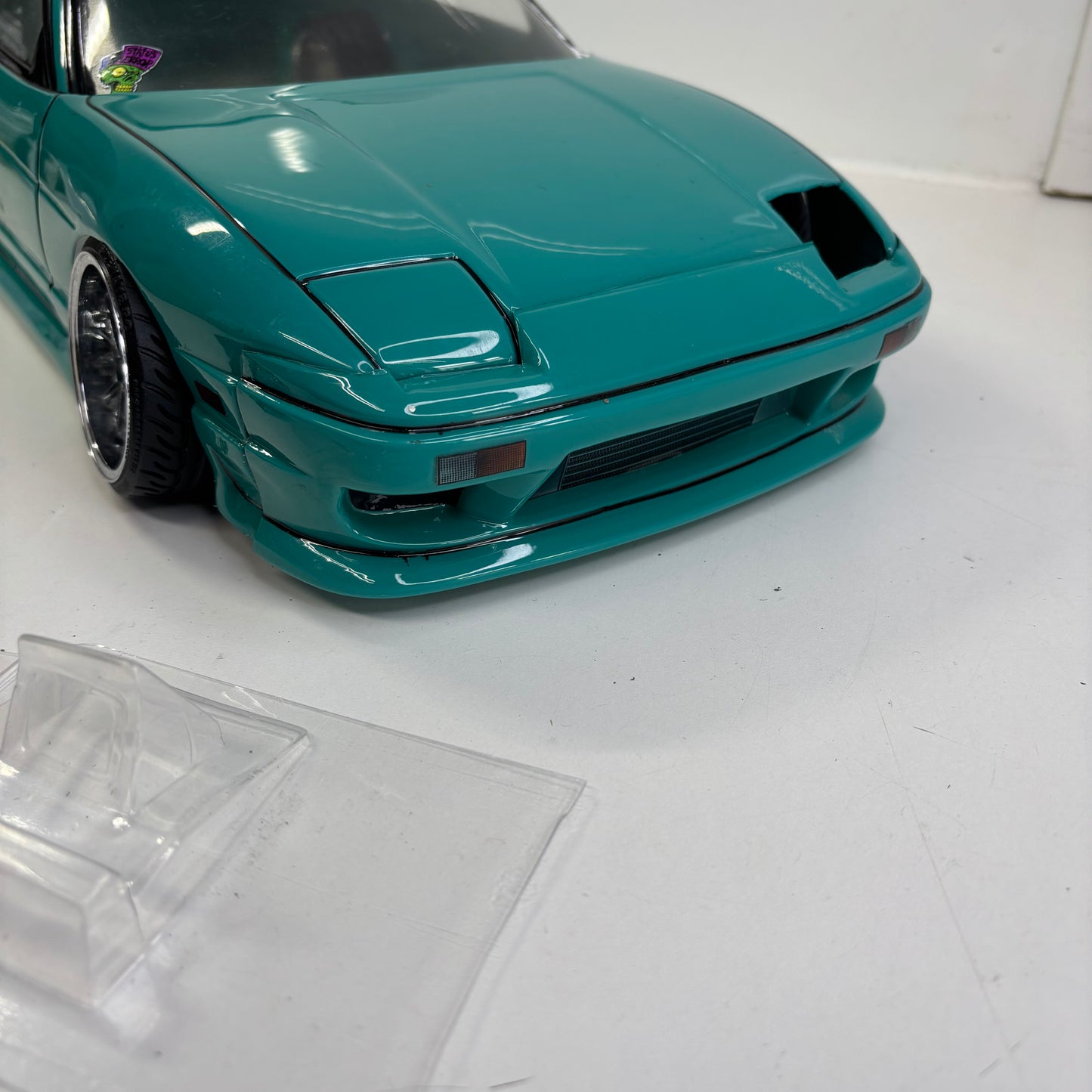Pandora? Nissan PS13 Rear S13 Front Bodyshell Cobalt Green