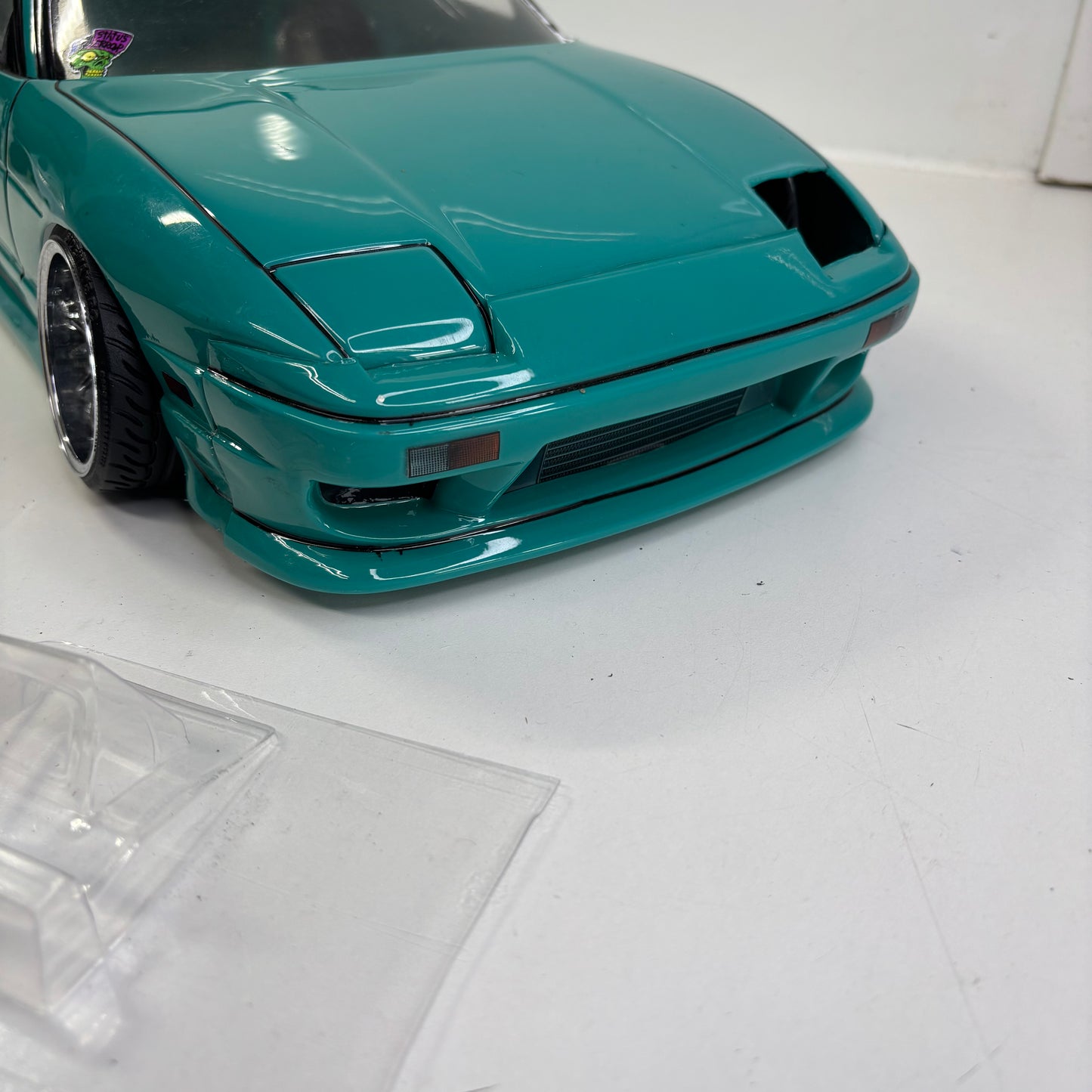 Pandora? Nissan PS13 Rear S13 Front Bodyshell Cobalt Green