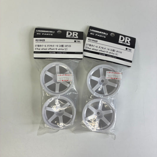 Shibata 37kai Wheel Offset+9 White
