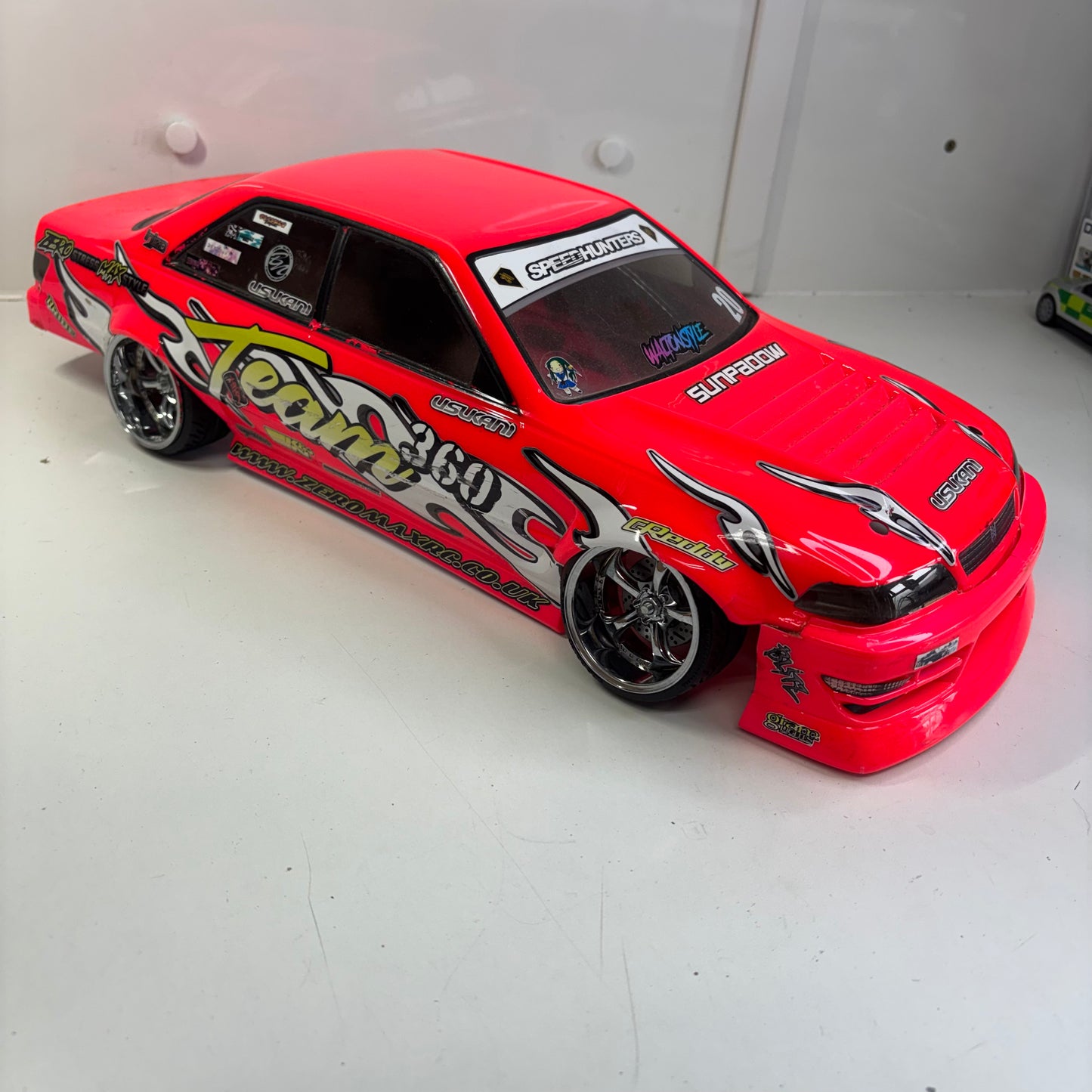 Yokomo Toyota Chaser JZX Mark 2 Pink Team 360