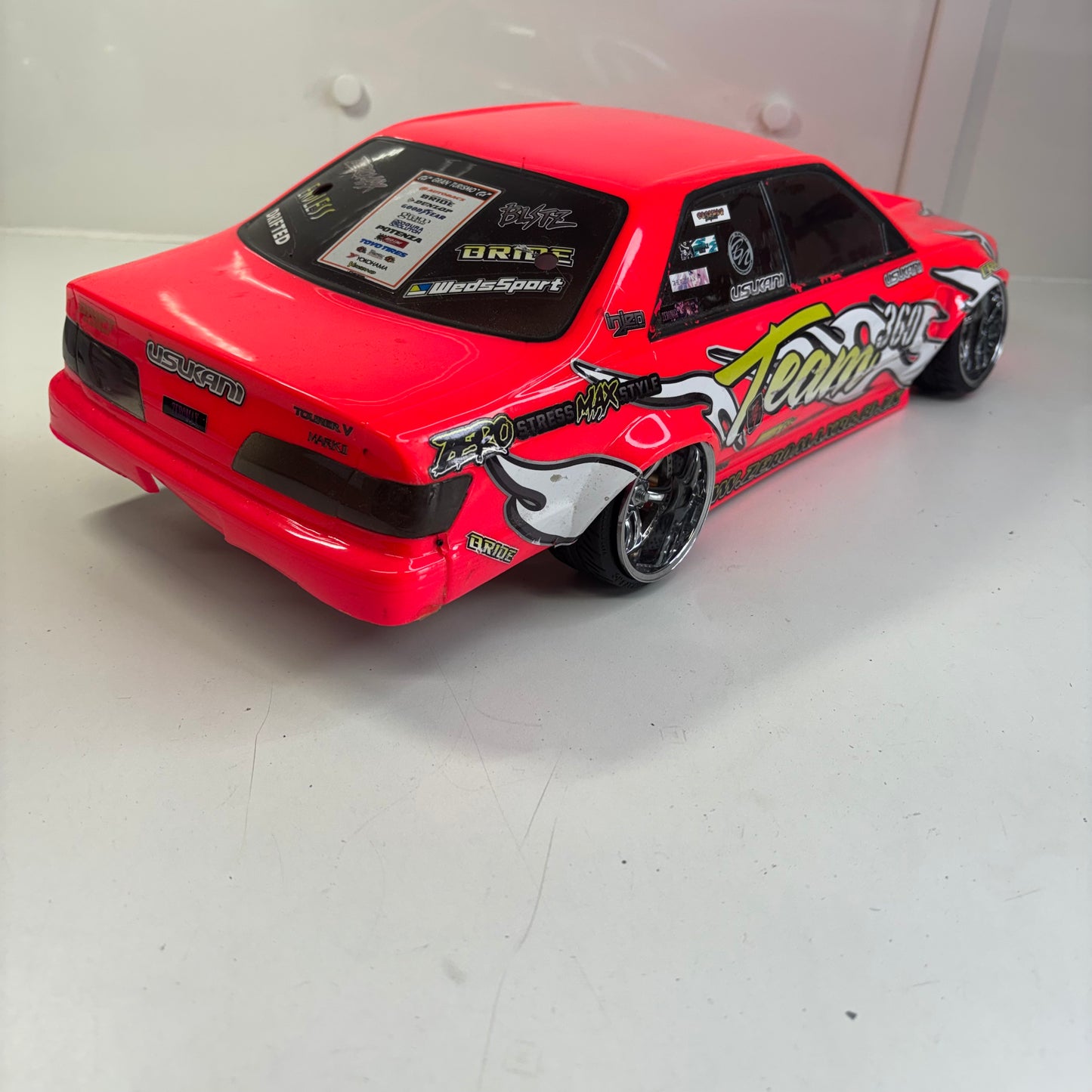 Yokomo Toyota Chaser JZX Mark 2 Pink Team 360